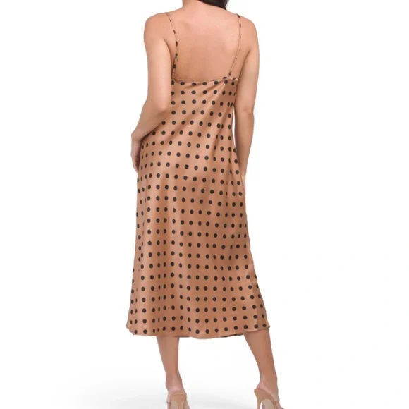 Nicole Miller Satin Midi Dress - Picture 2 of 5